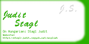 judit stagl business card